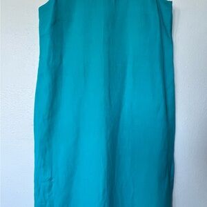 Teal Sleeveless Dress
